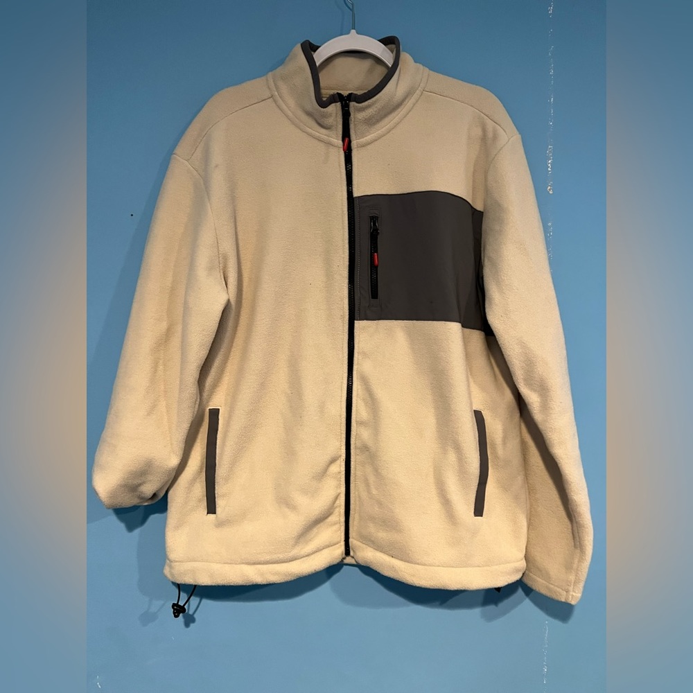Men’s fleece Sonoma light weight jacket size XL